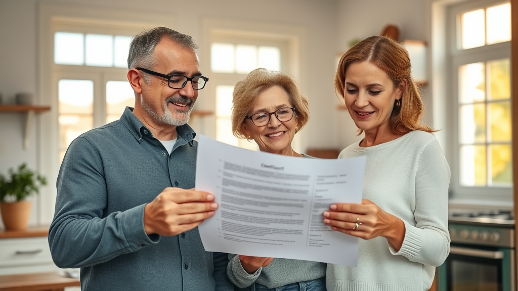 Homeowners review fixed price painting contract with peace of mind