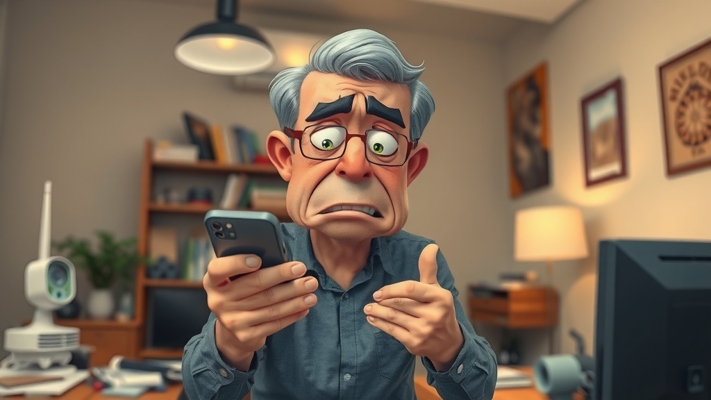unresponsive home security mobile app problems