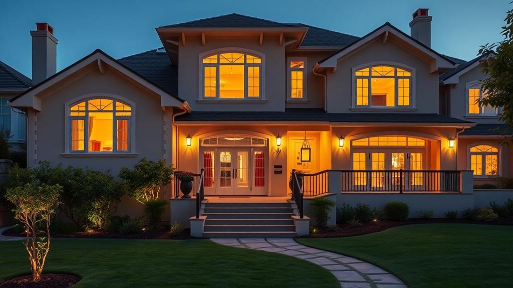 San Carlos home featuring integrated home theater installation with smart lighting and modern design.