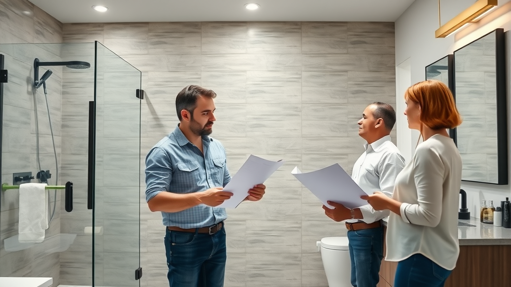 Bathroom upgrade by a skilled home remolding company in Long Beach