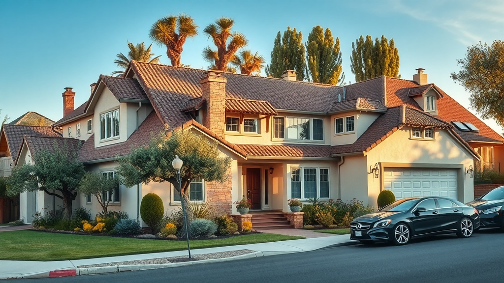 Elegant San Jose home with custom addition and beautiful California landscaping