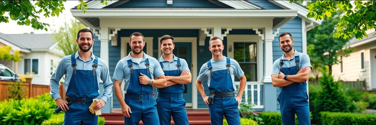 All Covered Painting in Seattle, WA reviews crew by freshly painted craftsman home