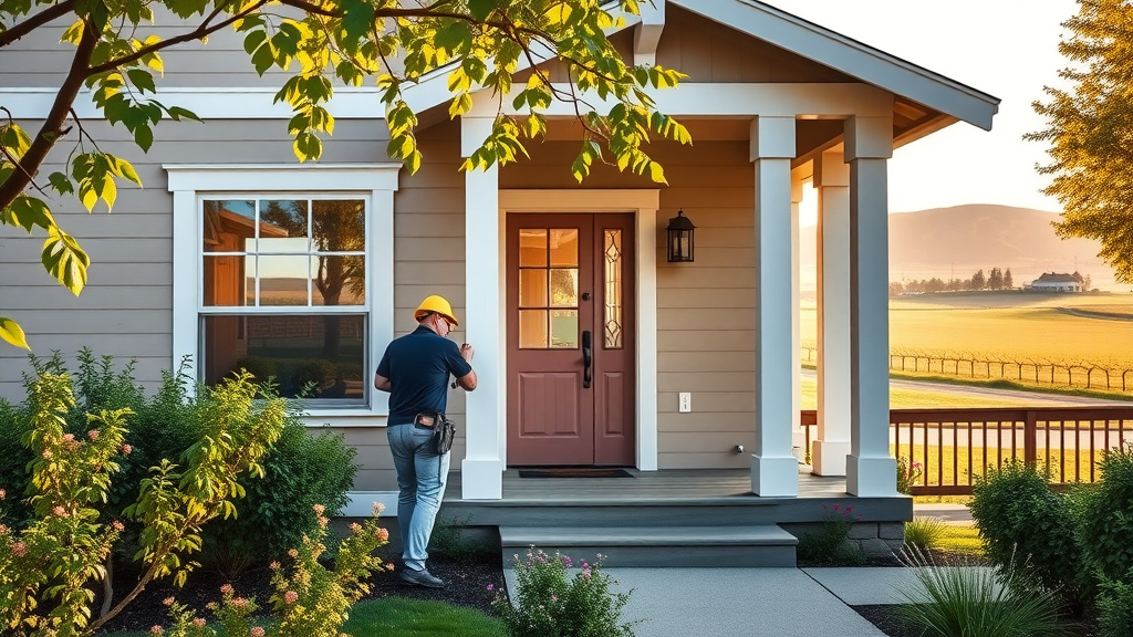 Santa Rosa siding contractor installing new siding in California sunlight