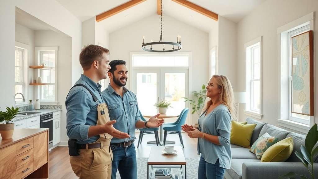 ADU construction contractor shows Sacramento homeowners a new unit