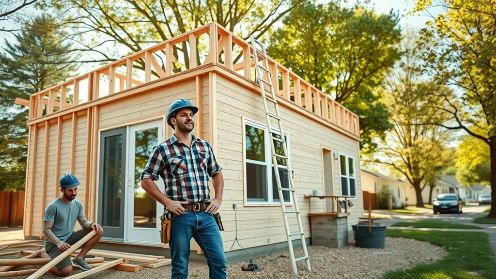 Builders construct home addition, expert residential building services near Reading, PA.