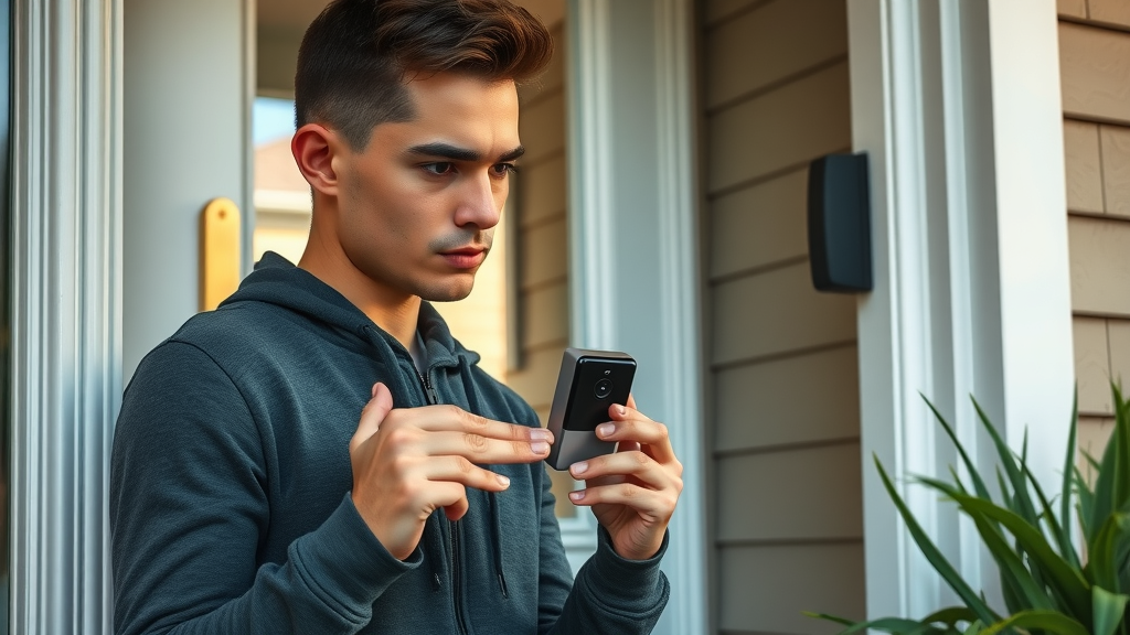 security system video doorbell installation