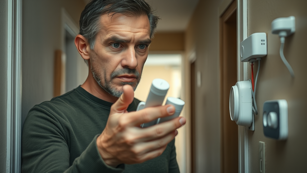 home security system installation errors sensors