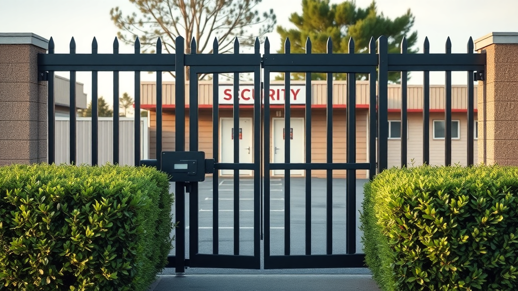 Commercial property benefits from sturdy gate installation repair service.