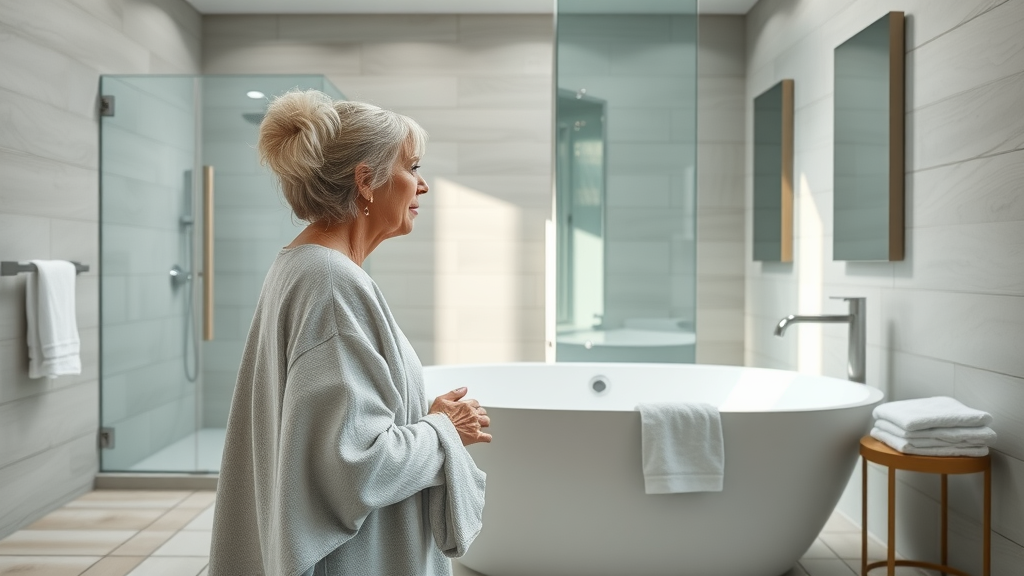 Custom home renovations in Sunnyvale, California luxury bathroom remodel.