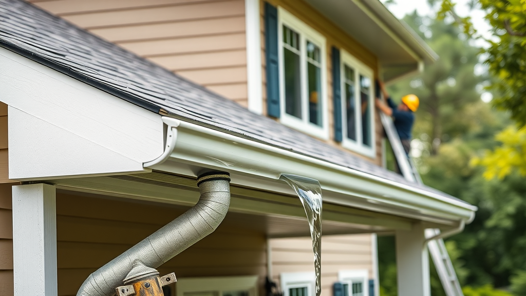 Expert seamless gutter installation company in Camden SC fitting gutters for home