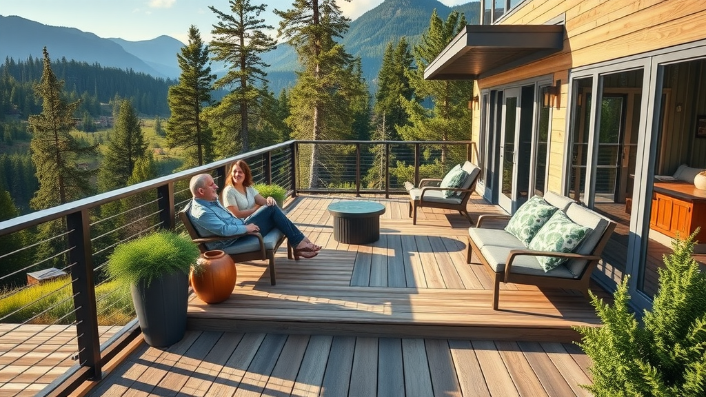 Award-winning trusted custom deck design near Evergreen, CO for families