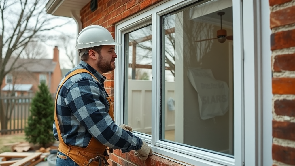 Expert installer replacing window the right way in Nashville, TN