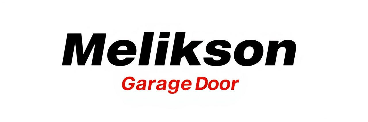 Melikson Garage Door company logo for garage door repair Santa Clara, CA