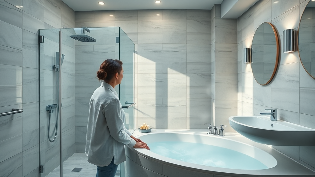 Luxury bathroom upgrade by C&amp;M Home Revival with spa-inspired design