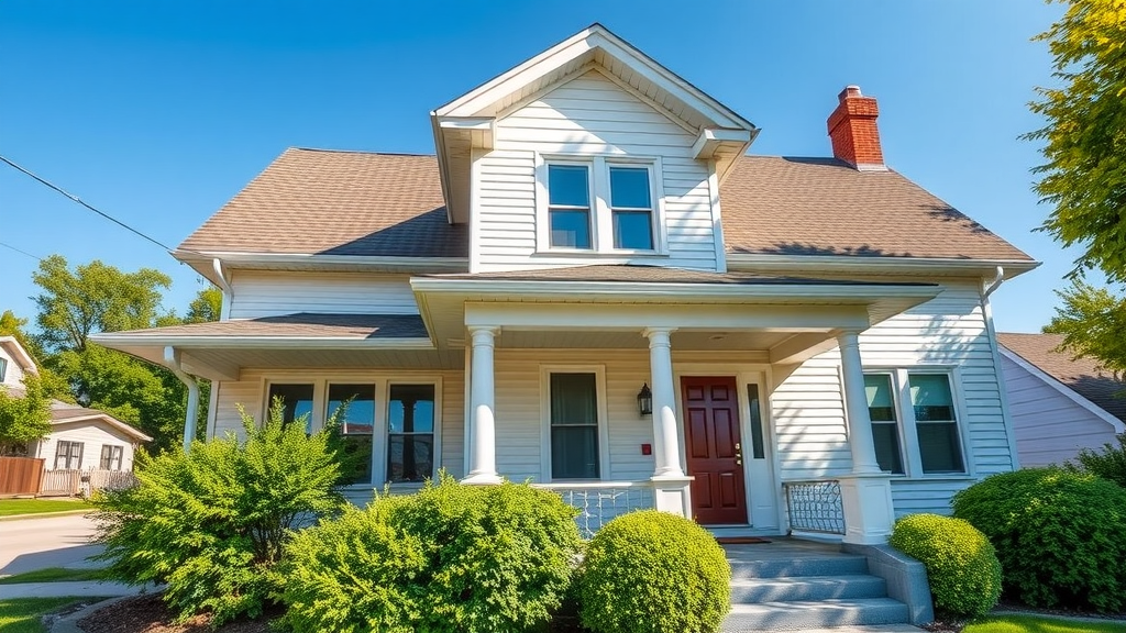 Romulus, MI home with completed soffit repair and refurbishment
