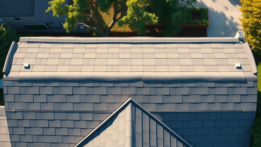 Westshore Roofing, Inc. new roof installation aerial view, flawless craftsmanship