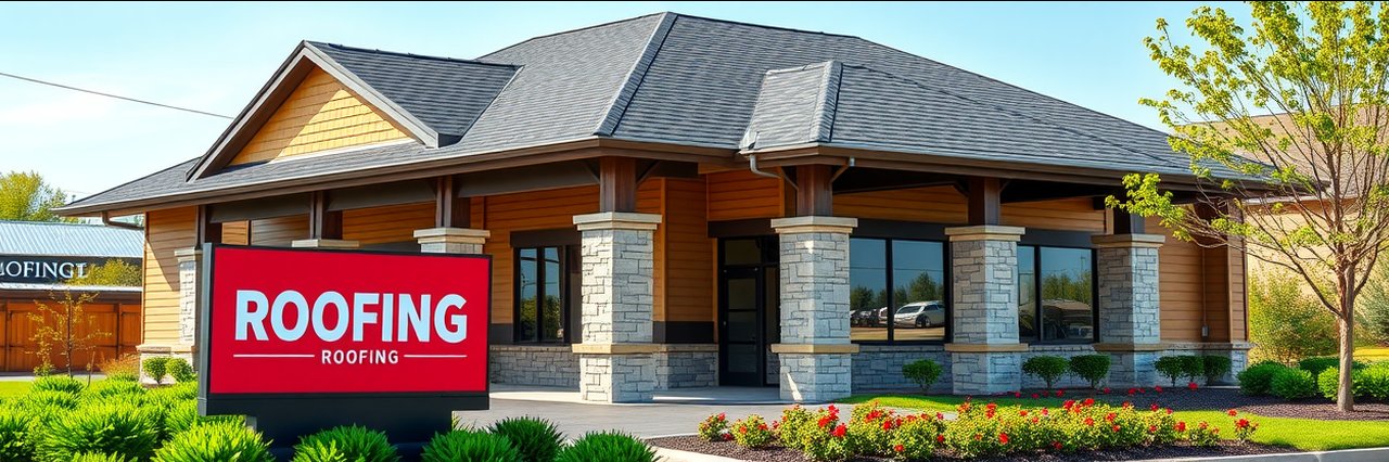 Tulsa roof services for roof hail damage modern roofing company office