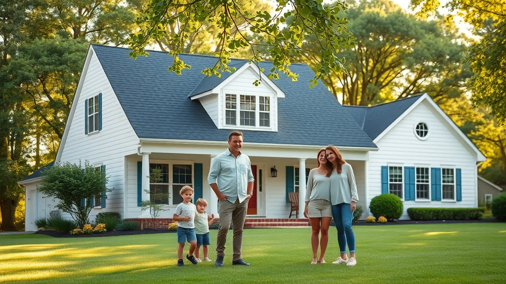 Modern Suffolk VA home with pristine shingle roof, residential roofing in Suffolk, VA