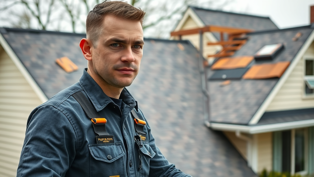 Roofing expert conducts storm damage roof repair services near Midlothian VA home