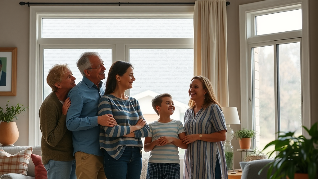 Family feels safe after storm damage roof repair services near Midlothian VA