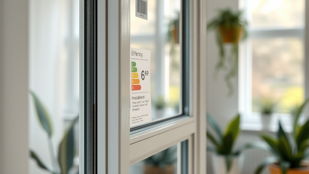 Close-up of new energy-efficient window replacement near Madison, WI