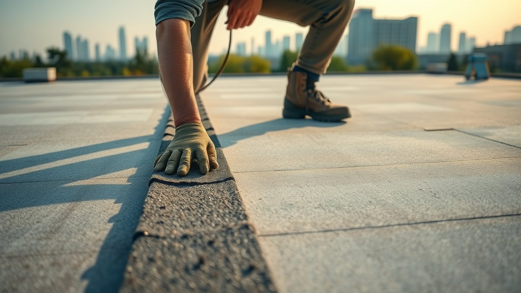 Preventive roof maintenance Winston-Salem NC professional repairs flat commercial roof